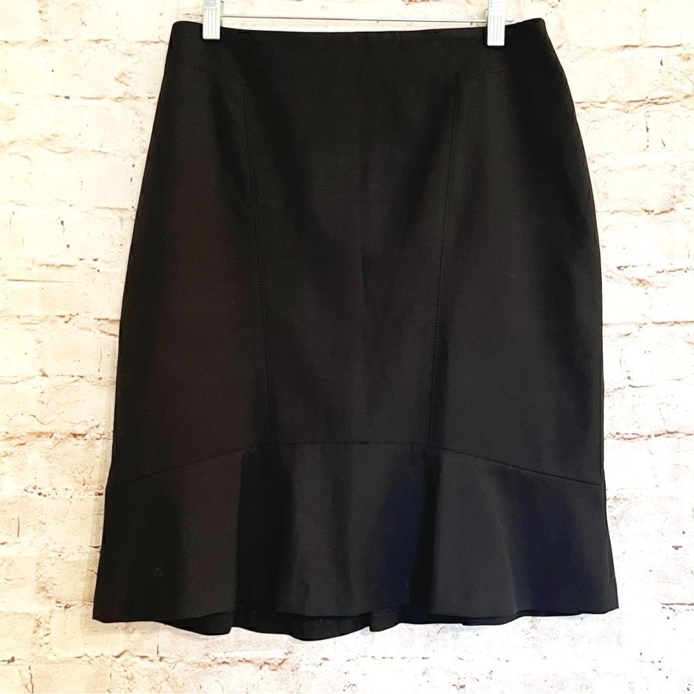 White House Black Market peplum pencil skirt